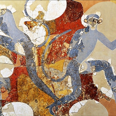 Egeo minoico e India in contatto nell'età del bronzo. Le affascinanti scoperte dell'archeoprimatologia sulle scimmie negli affreschi di Thera
