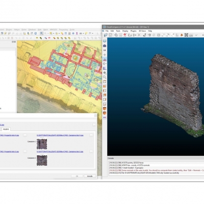 Open source and architectures of the northeastern Palatine slopes