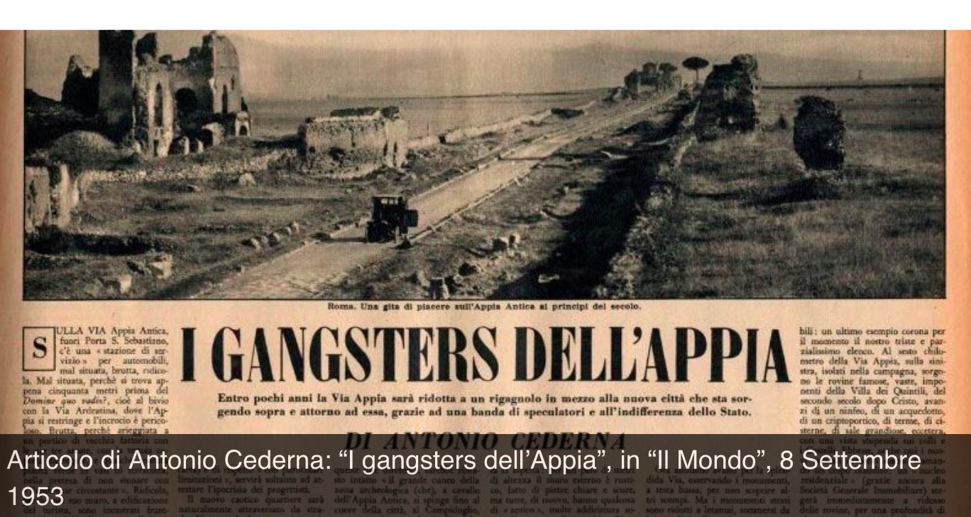 Convegno di studi sulla Via Appia Antica da Roma a Brindisi