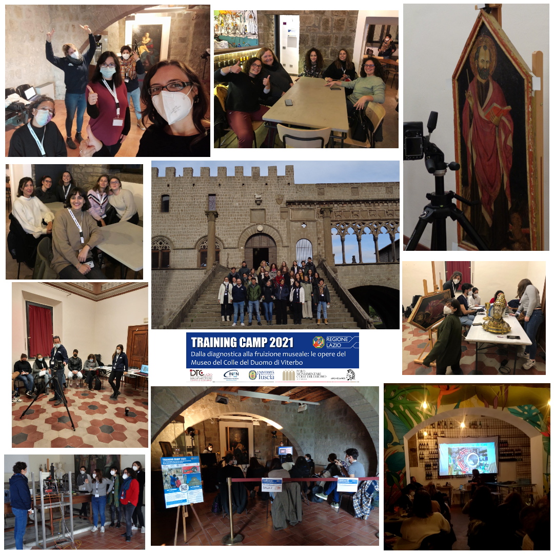 Training Camp. Le tecnologie d'avanguardia al servizio del Patrimonio artistico della Tuscia.