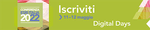 Tutti gli appuntamenti della tecnologia Esri alla Conferenza Esri Italia 2022