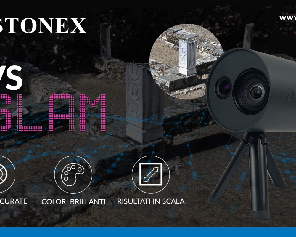 Stonex XVS – Scanner 3D | Fotogrammetria di nuova generazione