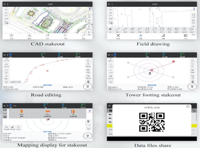 Stazione Totale Android con SurPad 4.2 per rilievi di aree archeologiche