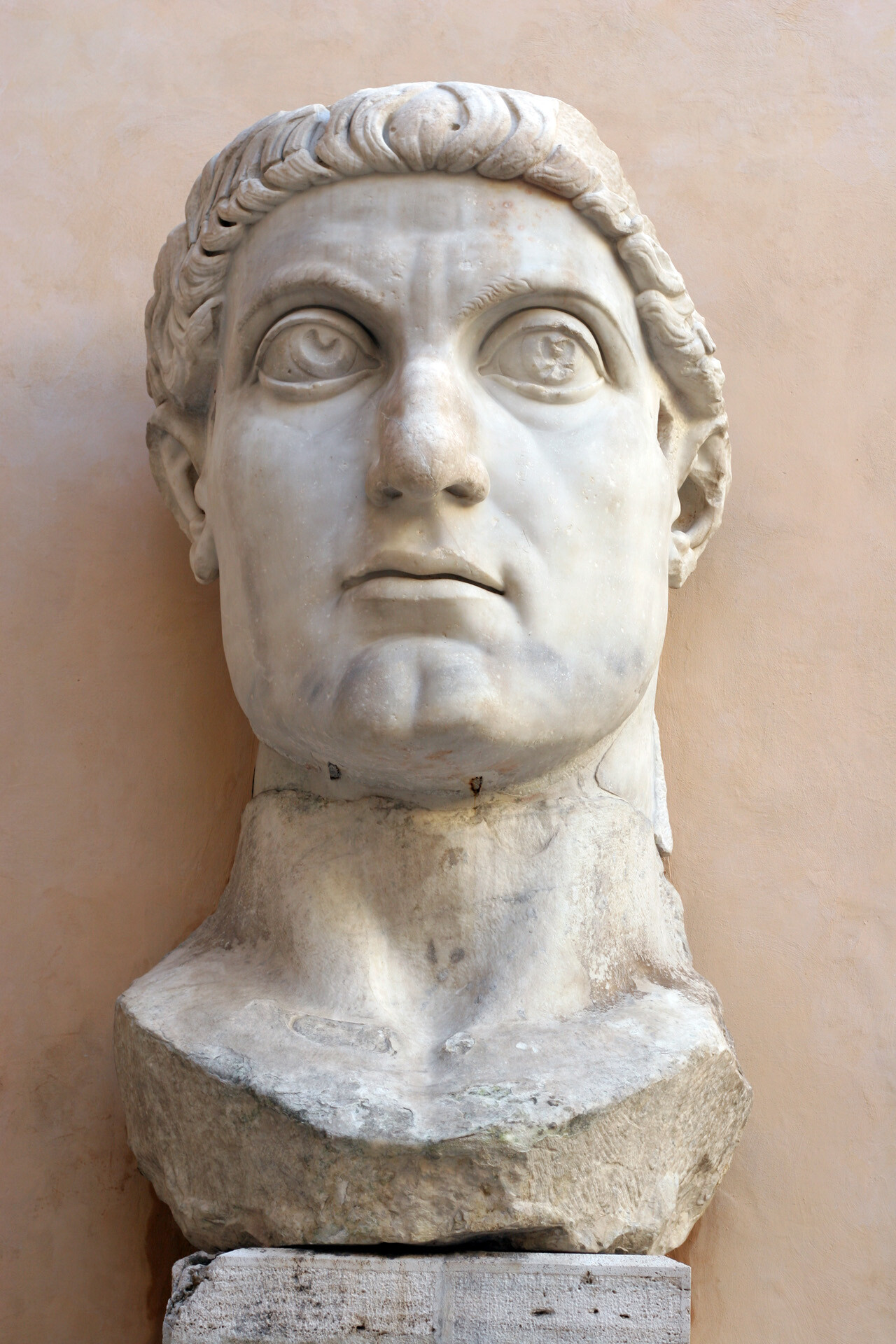 Constantines head at capitoline Flickr cking