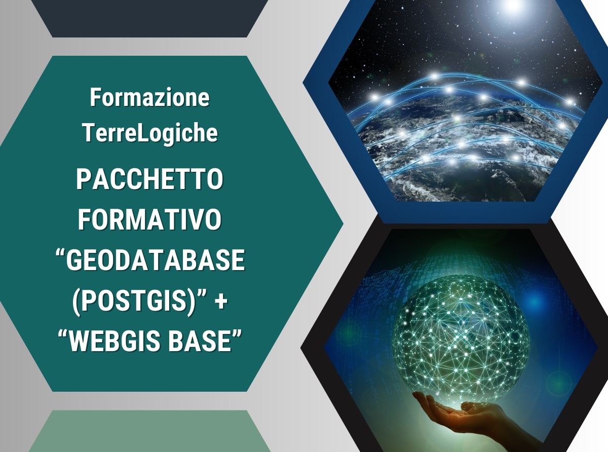 Come ampliare le proprie competenze sulla gestione e condivisione dei dati geografici: in arrivo i corsi &quot;Geodatabase (PostGIS)&quot; e &quot;WebGIS Base”