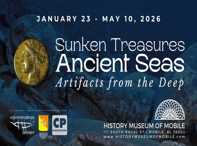 Sunken Treasures, Ancient Seas: l’archeologia subacquea siciliana in mostra a Mobile