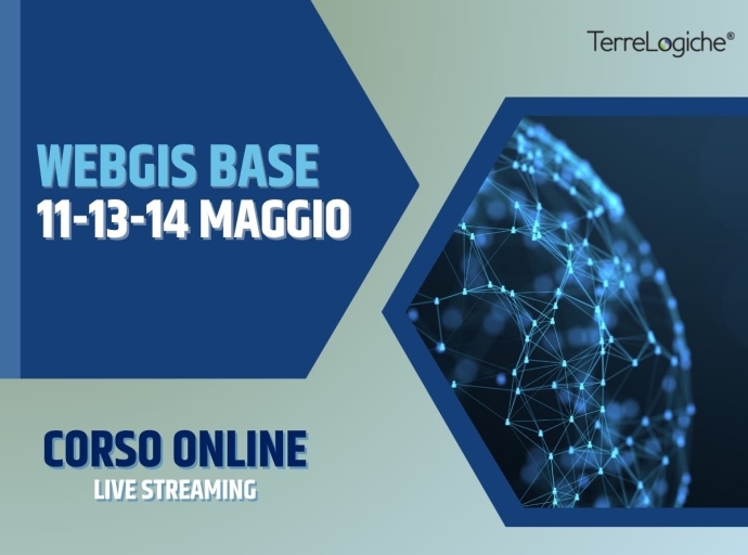 Gestione e diffusione dei dati geografici online: ultimi posti per il corso "webGIS Base” di maggio