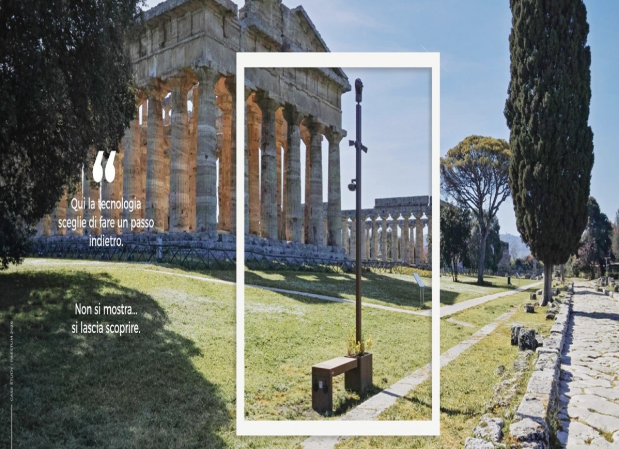 Paestum Smart: il parco archeologico punta su videosorveglianza intelligente e servizi digitali