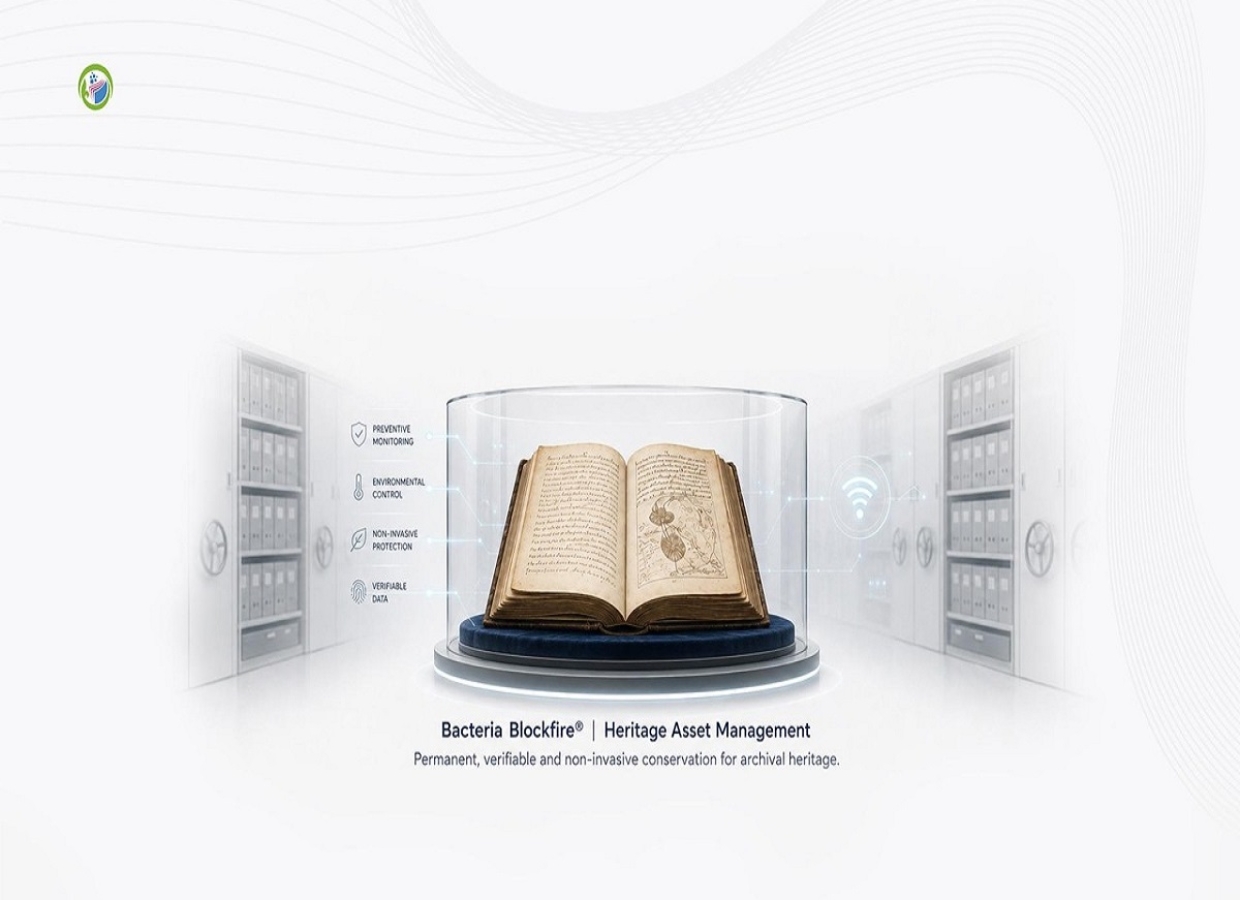 Makros al Digital Archive Expo di Astana, in Kazakistan  con BacteriaBlockfire