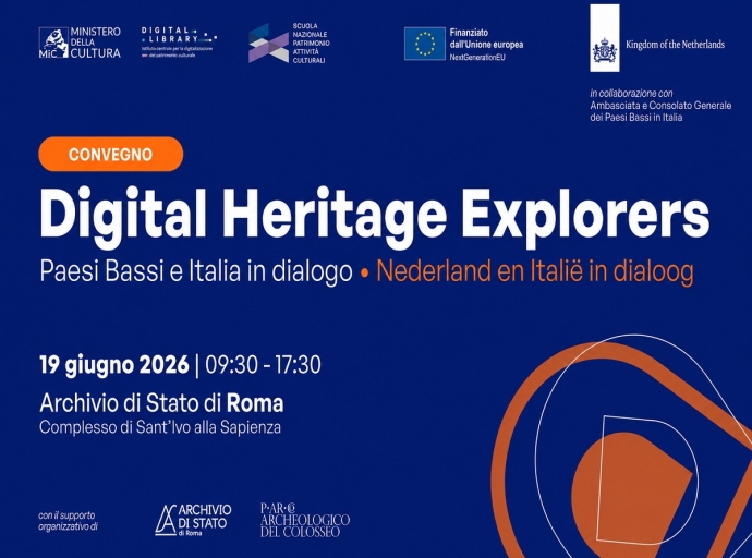 Digital Heritage Explorers: a Roma il confronto tra Italia e Paesi Bassi sul futuro del patrimonio culturale digitale