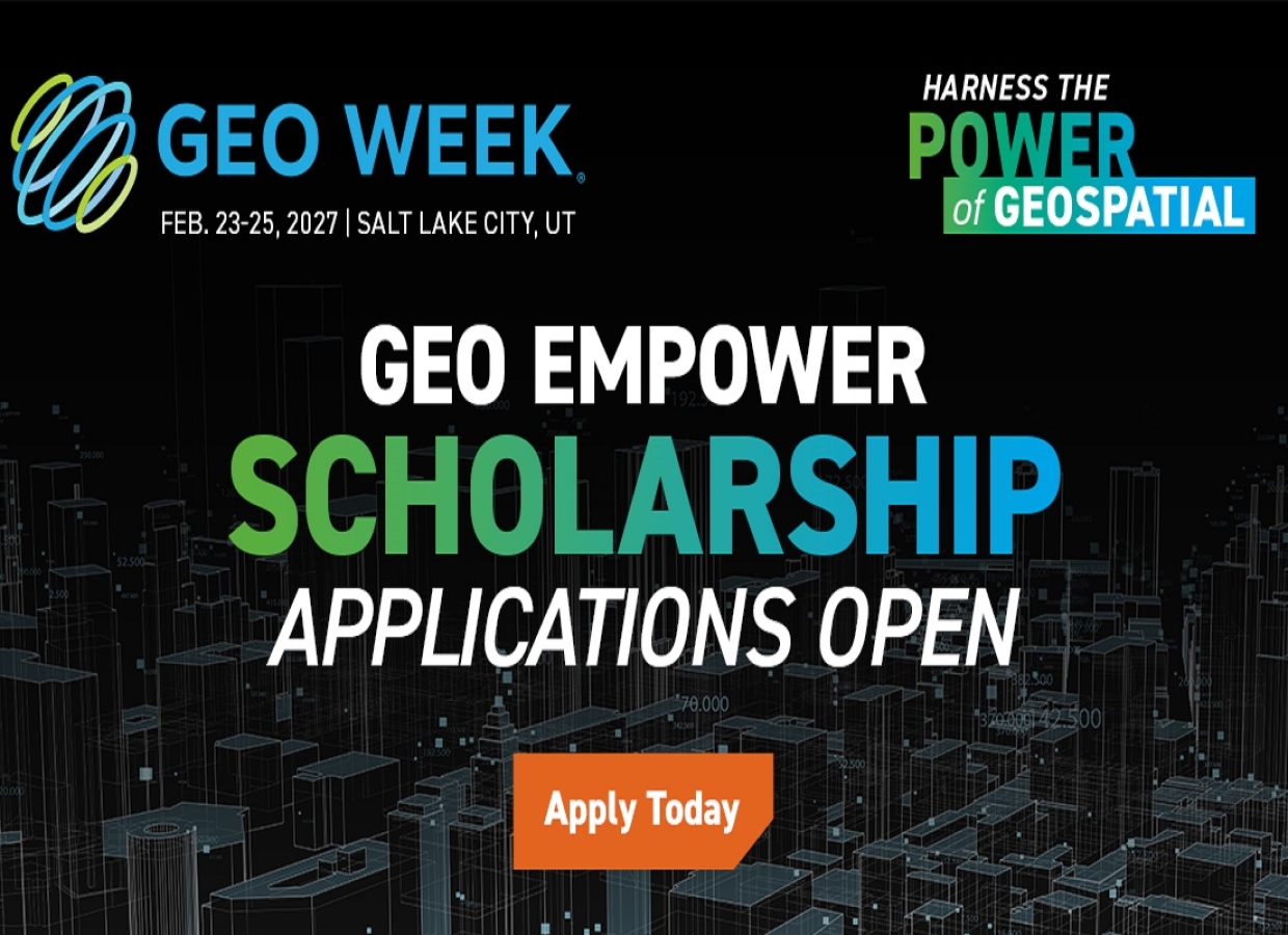 Geo Week 2027 Opens GEO Empower Scholarship Applications, Putting Workforce Development at the Heart of the Event