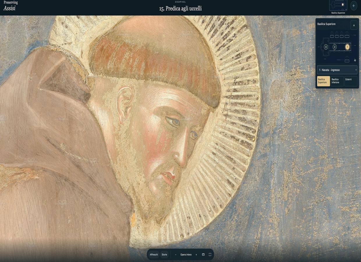 Basilica San Francesco, Assisi: nasce la nuova piattaforma digitale Preserving Assisi