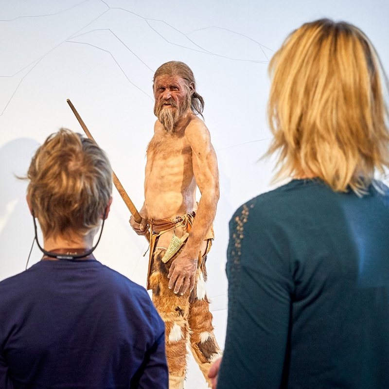 “Ötzi the iceman” al Museo Archeologico dell’Alto Adige
