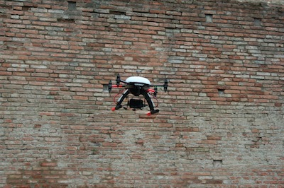 Drone in volo