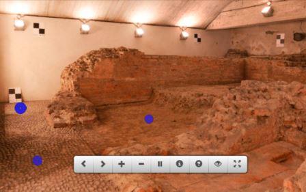 visite virtuali monumento funerario paleocristiano via Santa Valeria