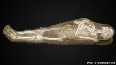 digitalizzazione di antiche mummie egizie