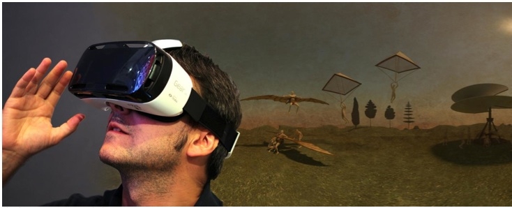 Alla scoperta di Leonardo da Vinci con un'app e gli oculus