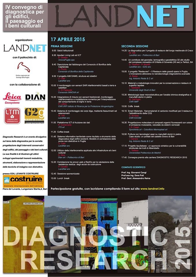 Diagnostic Research: un evento sulla diagnostica non distruttiva alla Fiera Edil Levante Costruire