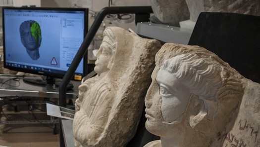 Presentato a Berlino il restauro virtuale dei busti palmireni
