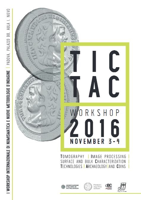 I Workshop Internazionale di Numismatica e nuove metodologie