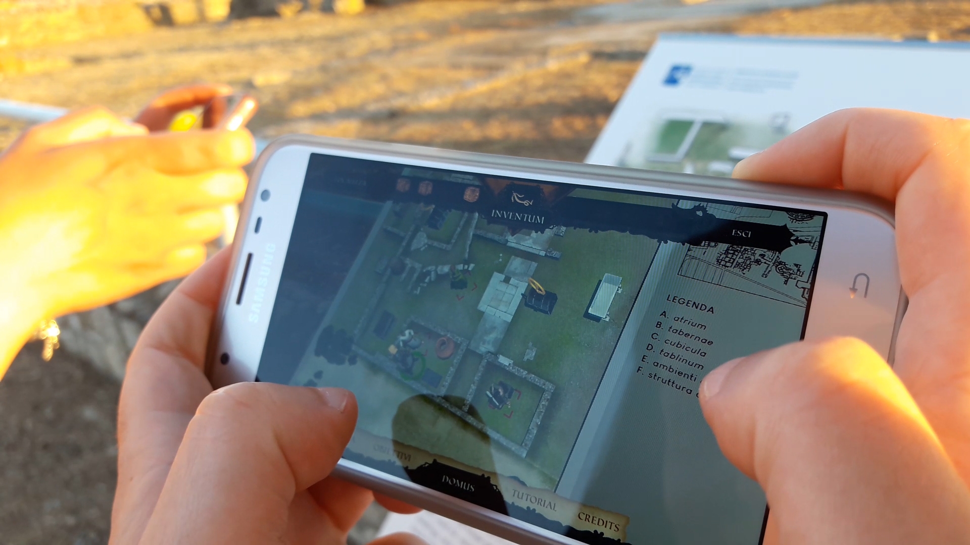 INVENTUM: videogioco gratuito in realtà aumentata per la fruizione innovativa del Parco Archeologico di Venosa