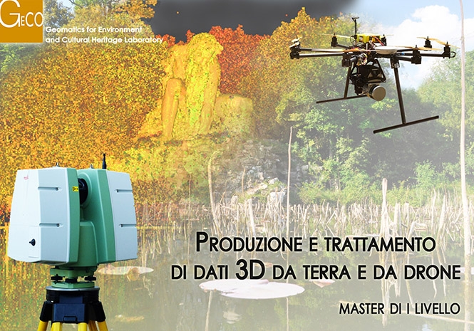 Master in “Produzione e trattamento di dati 3D da terra e da drone”