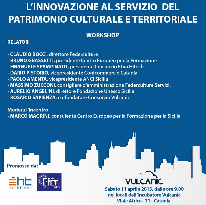 L’innovazione al servizio del patrimonio culturale e territoriale