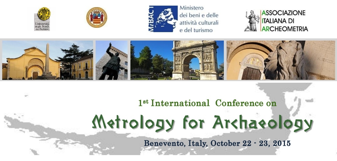 Prima Conferenza Internazionale Metrologia per l'Archeologia