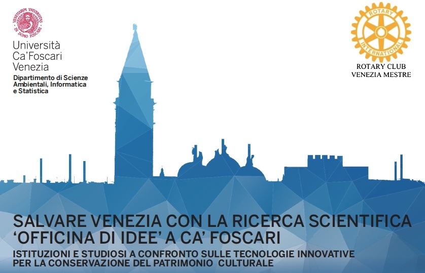 Salvare Venezia con la ricerca scientifica: officina di idee a Ca' Foscari 10 marzo 2017