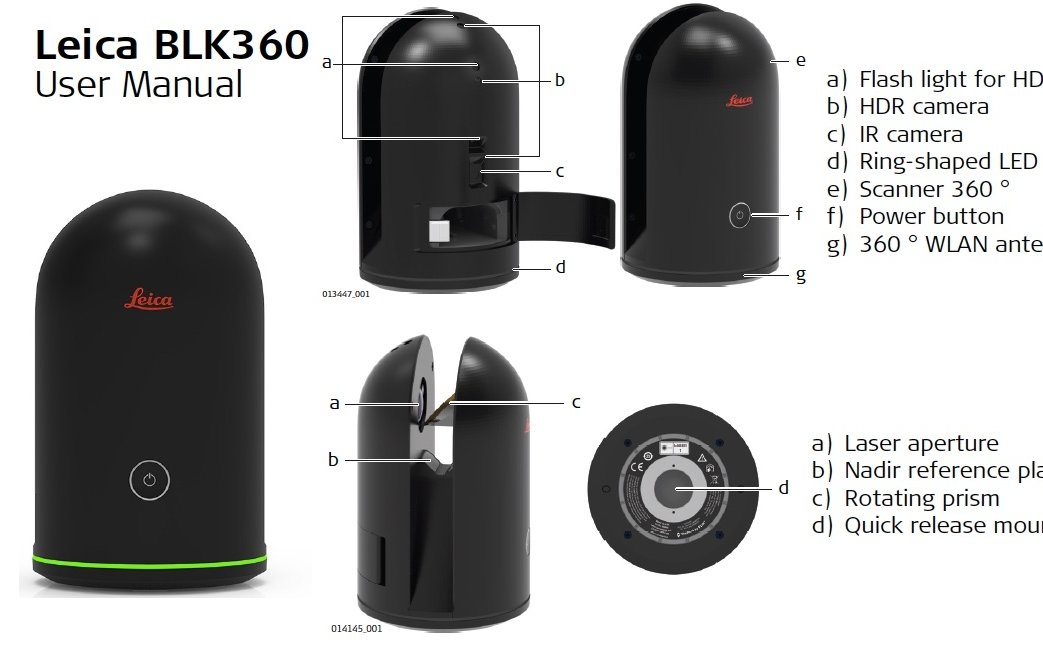 BLK360 un imaging scanner da Autodesk e Leica con HDR, termovisione e laser scanner