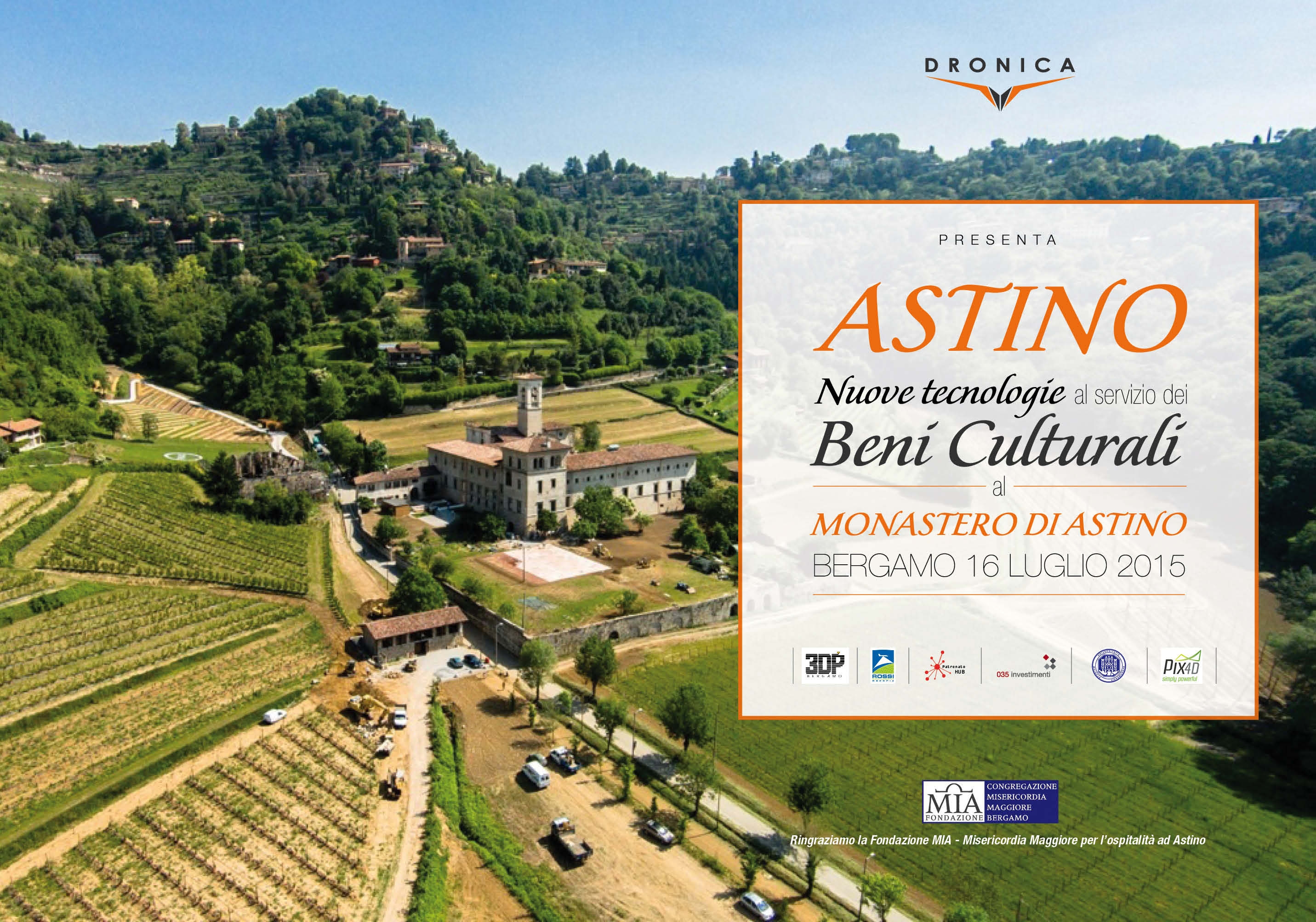 Droni e nuove tecnologie al servizio dei beni culturali