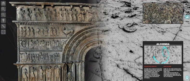 3DHOP e Alchimia di Jackson Pollock, due progetti Isti-Cnr vincitori ai Digital Humanities Awards 2015