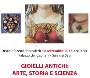 Gioielli Antichi: Storia Arte e Scienza, seminario sugli studi dei dipinti di Crivelli